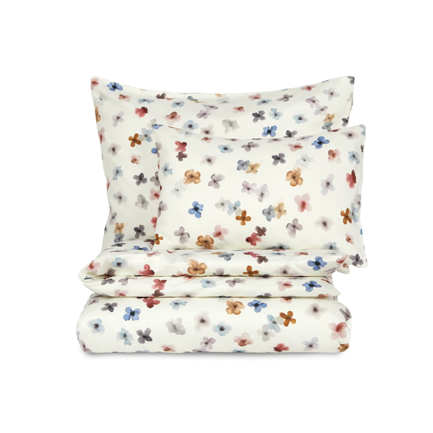 Kissenüberzug Elodieaquarell, 100 % Baumwolle, Satin, GOTS (40 x 60 cm)