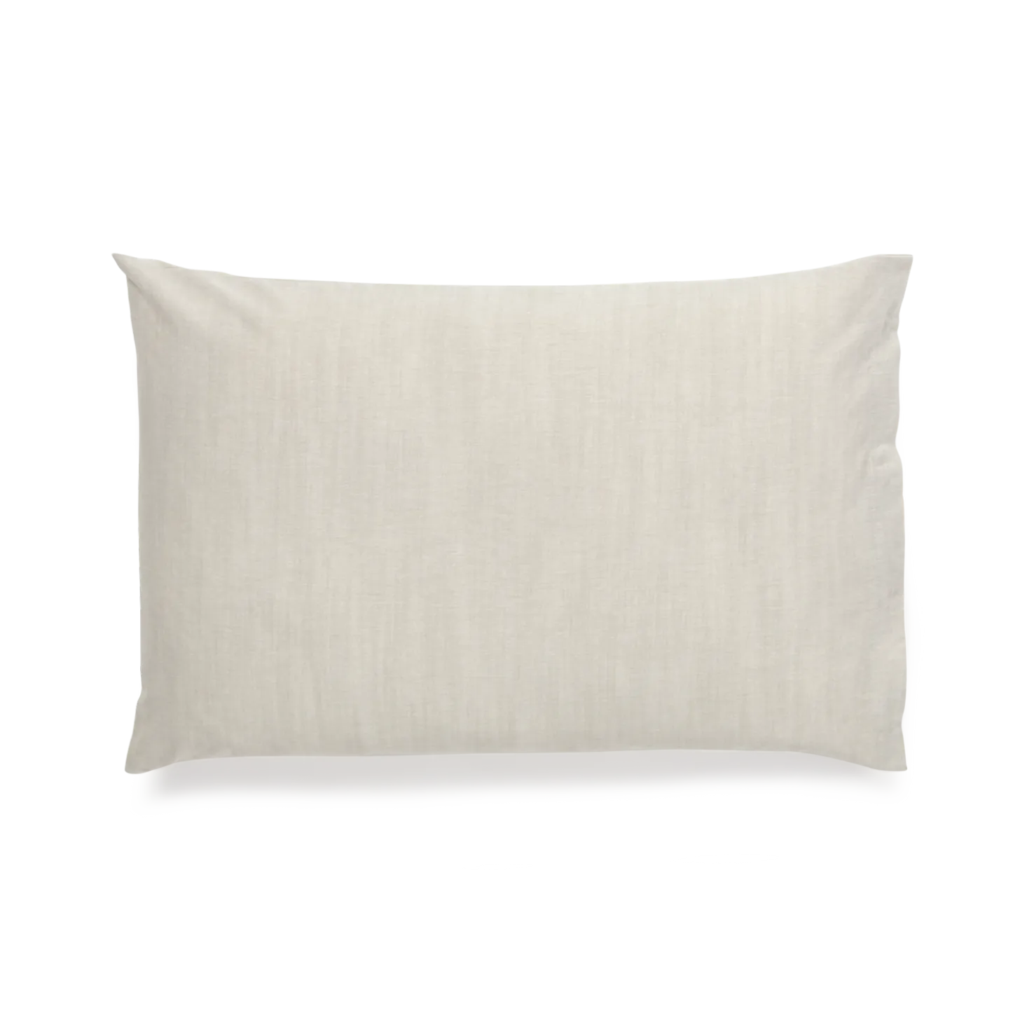 Kissenüberzug Fabiastein, 100 % Baumwolle, Chambray, GOTS (stein, 40 x 60 cm)