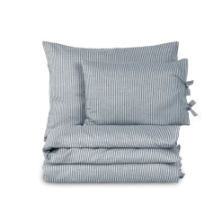 Kissenüberzug Henry60 % Baumwolle/40 % Leinen, GOTS (blau, 40 x 60 cm)