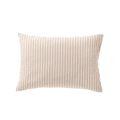 Kissenüberzug Jakob100 % Baumwolle, Seersucker, GOTS (lavender , 40 x 60 cm)