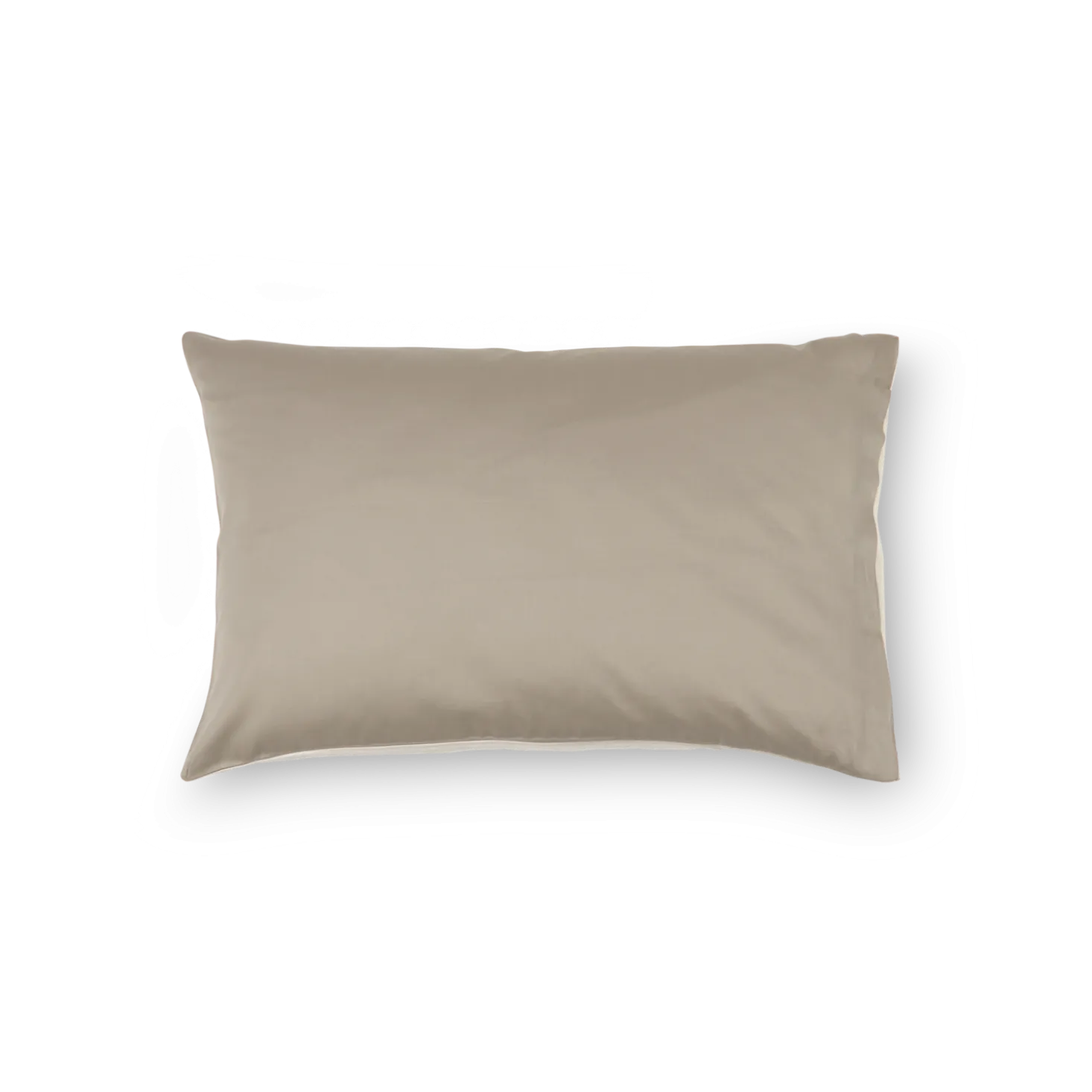 Kissenüberzug Jesper100 % Baumwolle, Satin, GOTS (natur/sand, 40 x 60 cm)
