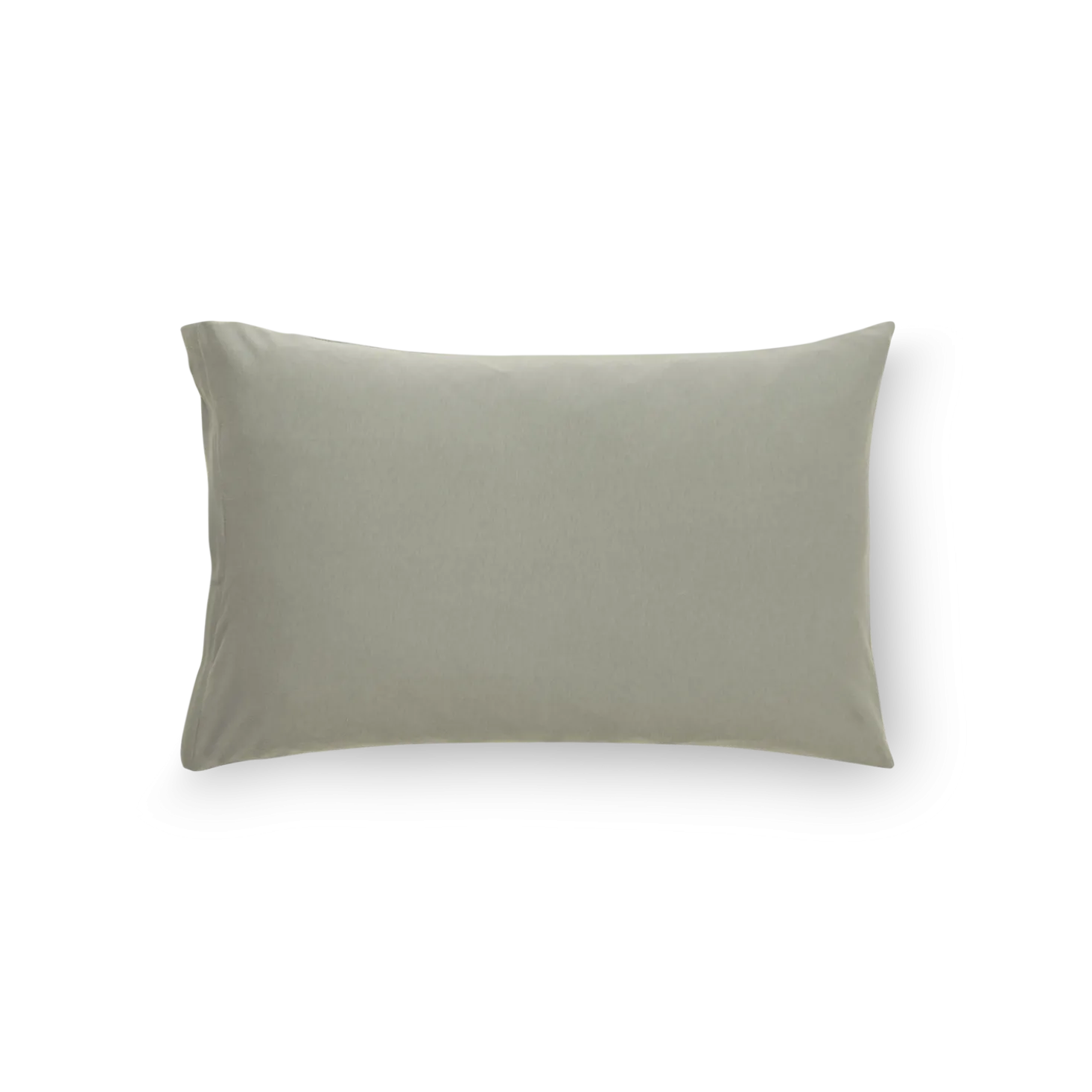 Kissenüberzug Sarah100 % Baumwolle, Jersey, GOTS (olive, 80 x 80 cm)