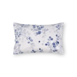Kissenüberzug Sondra100 % Baumwolle, Satin, GOTS (indigo, 40 x 60 cm)