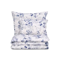 Kissenüberzug Sondra100 % Baumwolle, Satin, GOTS (indigo, 40 x 60 cm)