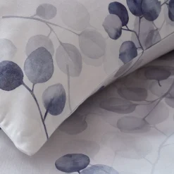 Kissenüberzug Sondra100 % Baumwolle, Satin, GOTS (indigo, 40 x 60 cm)
