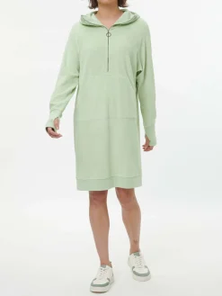 Kleid aus Bio-Baumwolle(pastellgrün, XS)