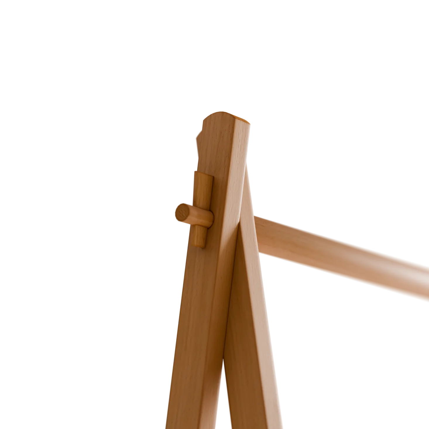 Kleiderständer Jukai Pur(Buche, Basis 60 cm + 1 Anbauelement 90 cm)