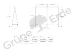 Kleiderständer Jukai Purmit Anbauelement (Buche)