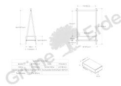 Kleiderständer Jukai Purmit Box (Eiche)