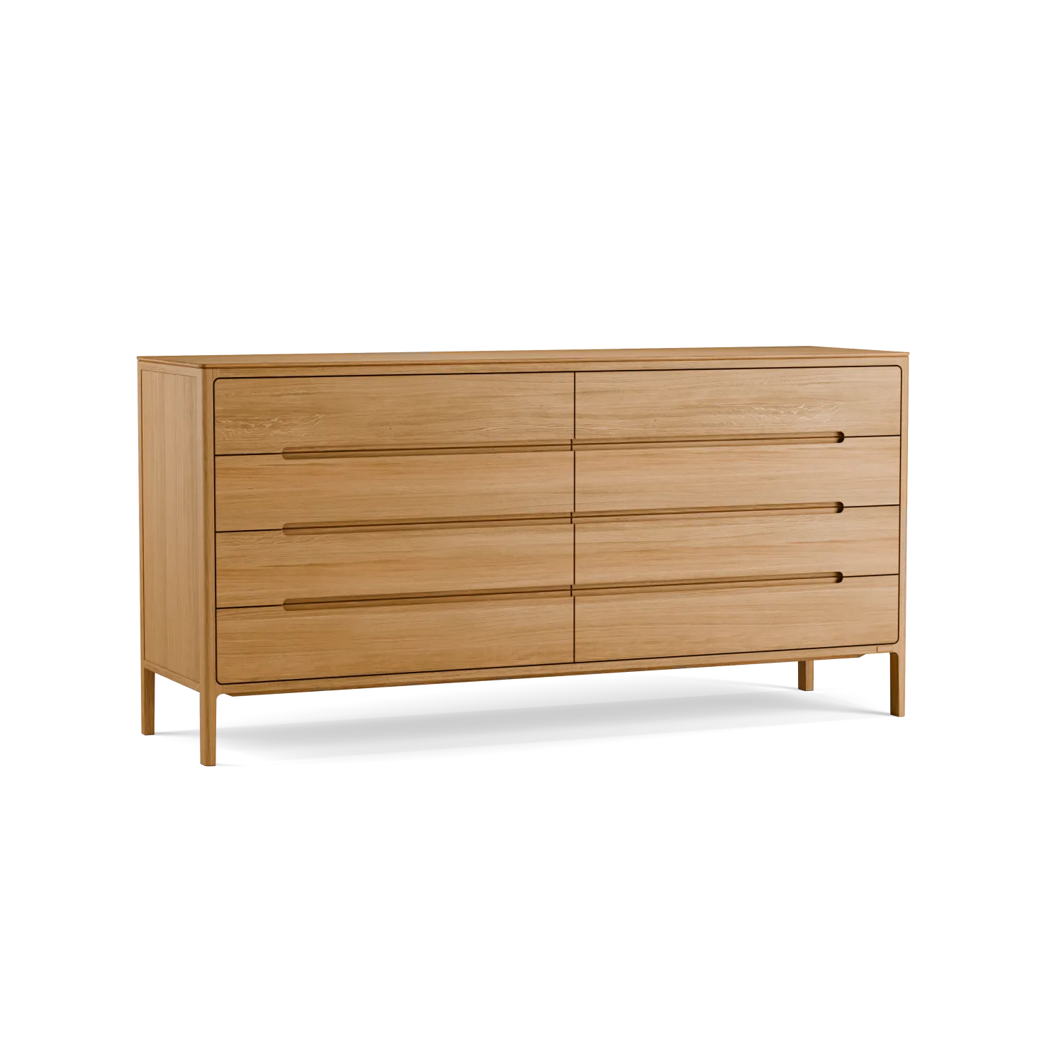 Kommode Tenso mit 8 Laden(Eiche)