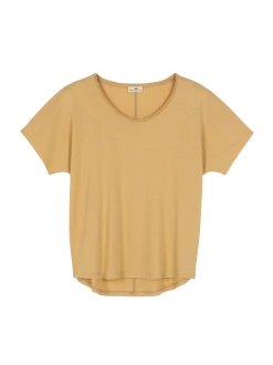Kurzarmshirt aus Bio Baumwolle/Hanf(rattan, 40)