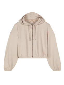 Kurzjacke aus Bio Baumwolle(stein, XS)