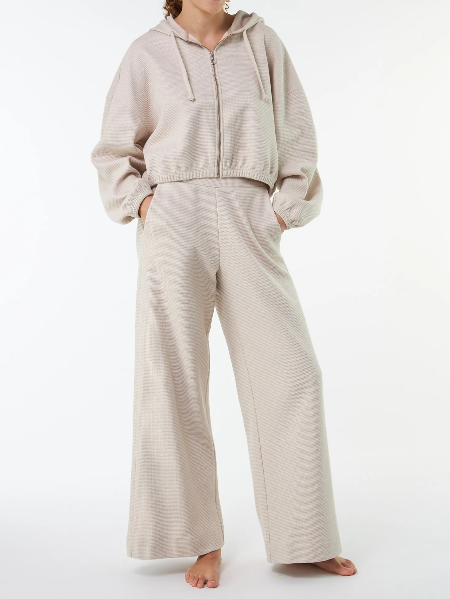 Kurzjacke aus Bio Baumwolle(stein, S)