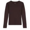 Langarmshirt aus Bio Baumwolle(aubergine, 34)