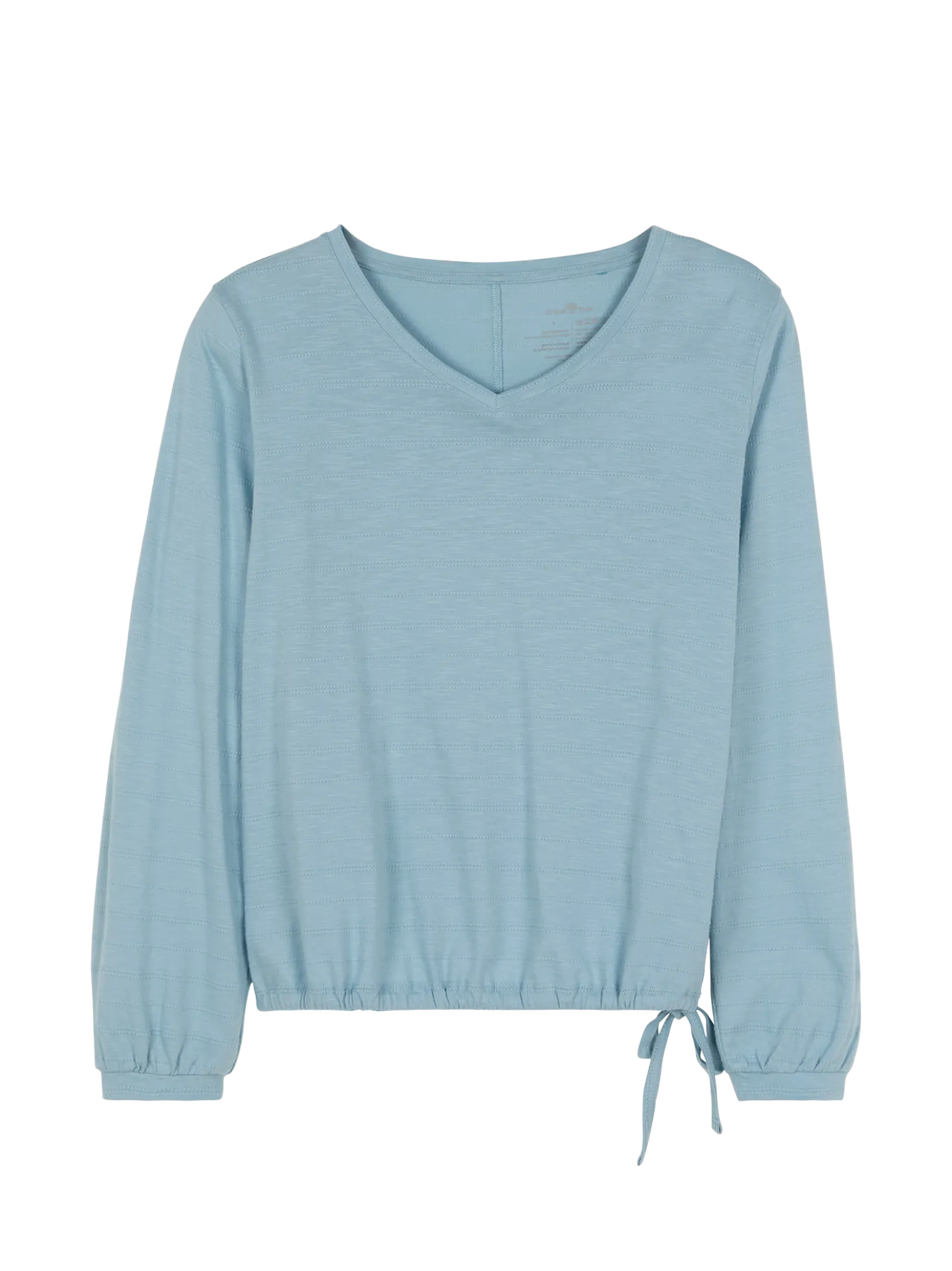 Langarmshirt aus Bio Baumwolle(aqua, XS)