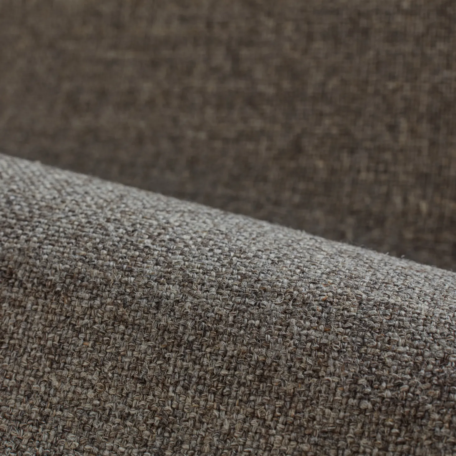 Lounge-Sofa Sereno mit Schlaffunktion, B 320,5 x T 180 cm(Wollstoff Tano natur, Buche, Liegeteil rechts)