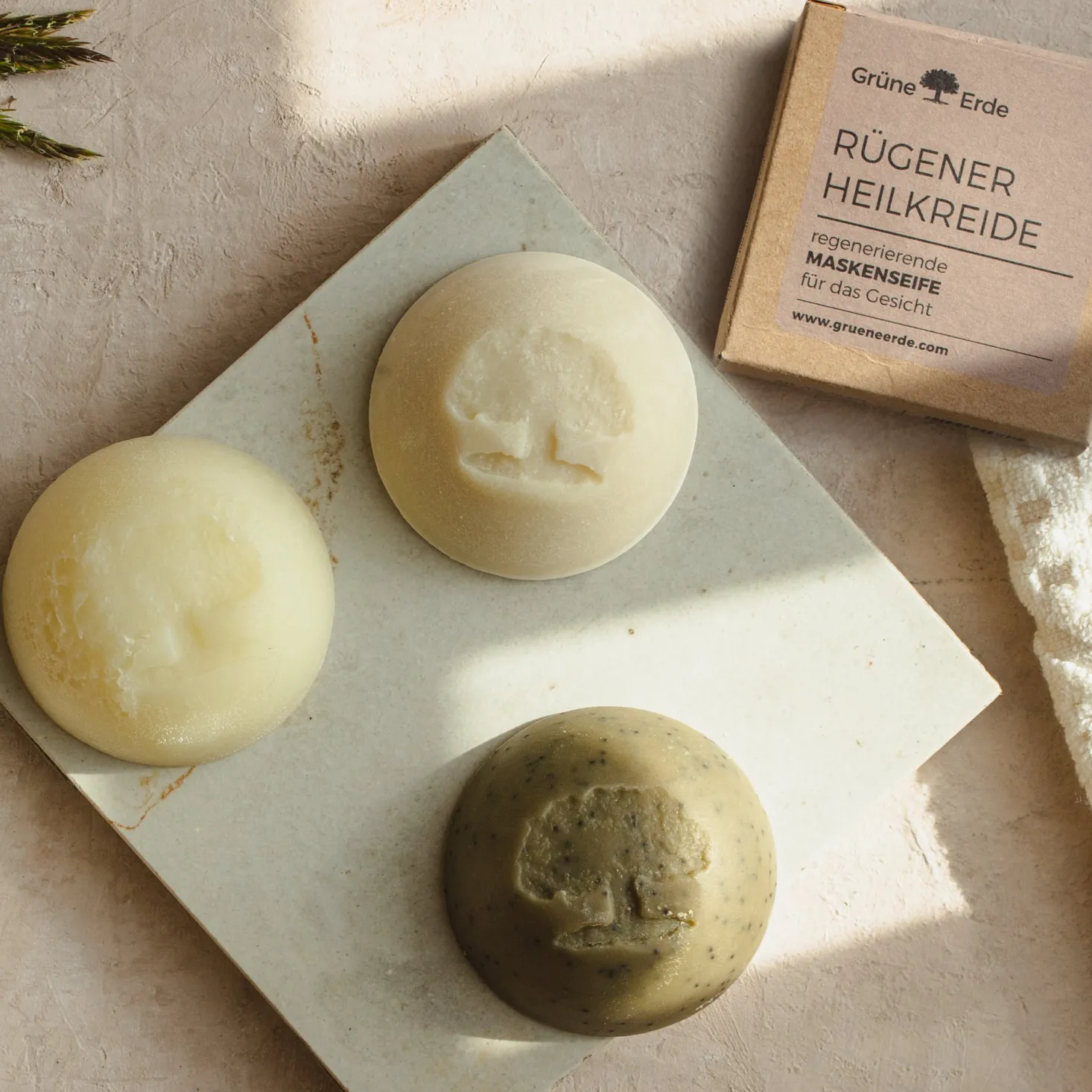 Malve & Hamamelisnährende Gesichtsseife 80 g