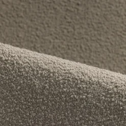 Polstersessel Avello mit Drehfunktion(Woll-Bouclé Casello Taupe (143), Eiche)