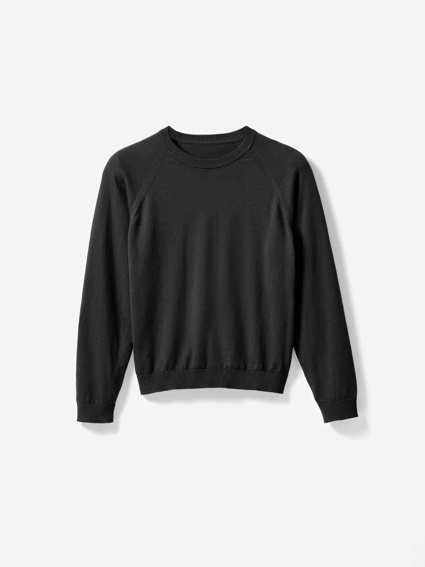 Pullover aus Bio Baumwolle(schwarz, XL)