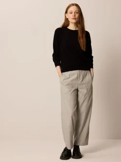 Pullover aus Bio Baumwolle(schwarz, XL)