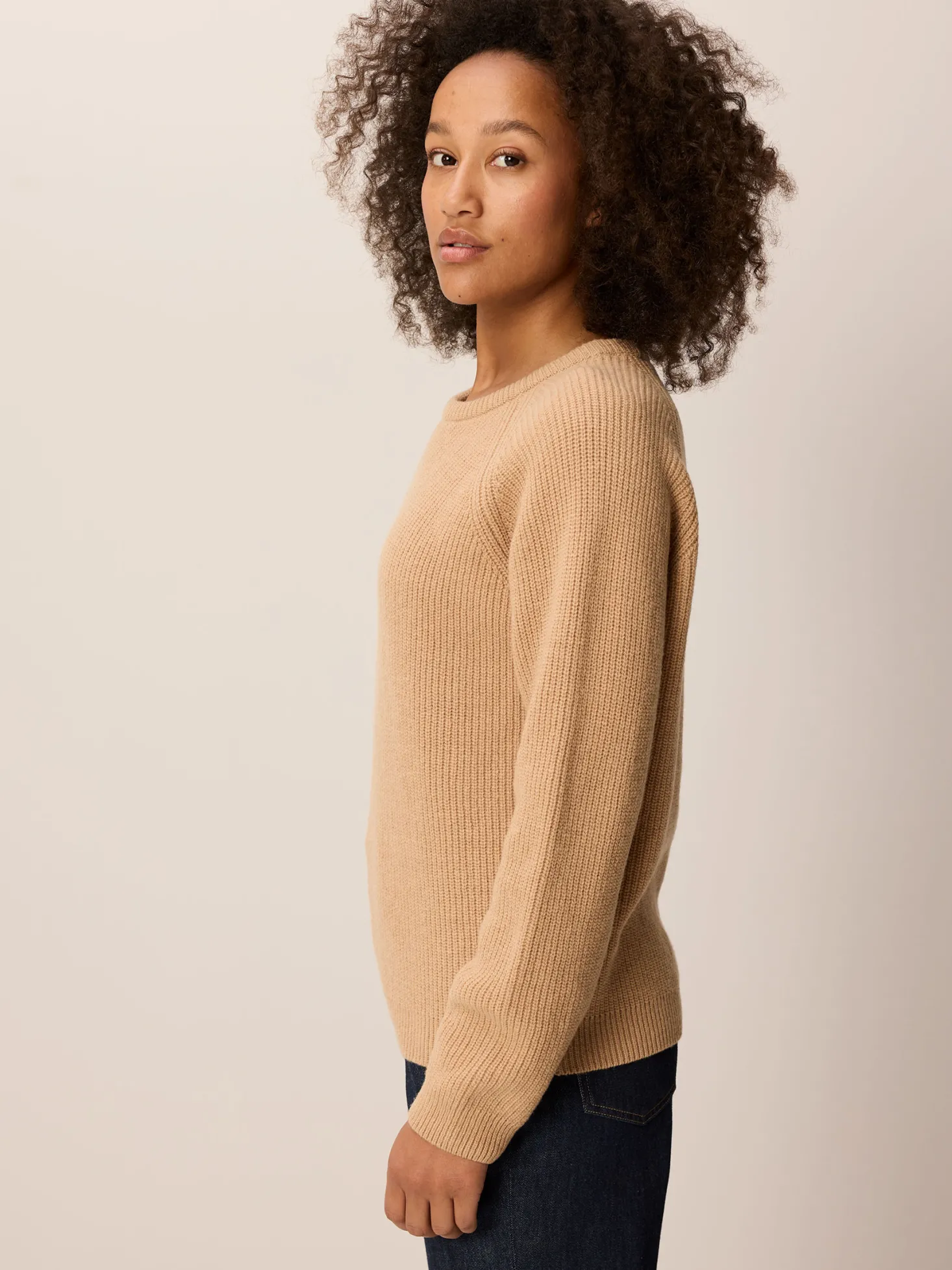 Pullover aus Bio Baumwolle und Wolle(dinkel, XL)