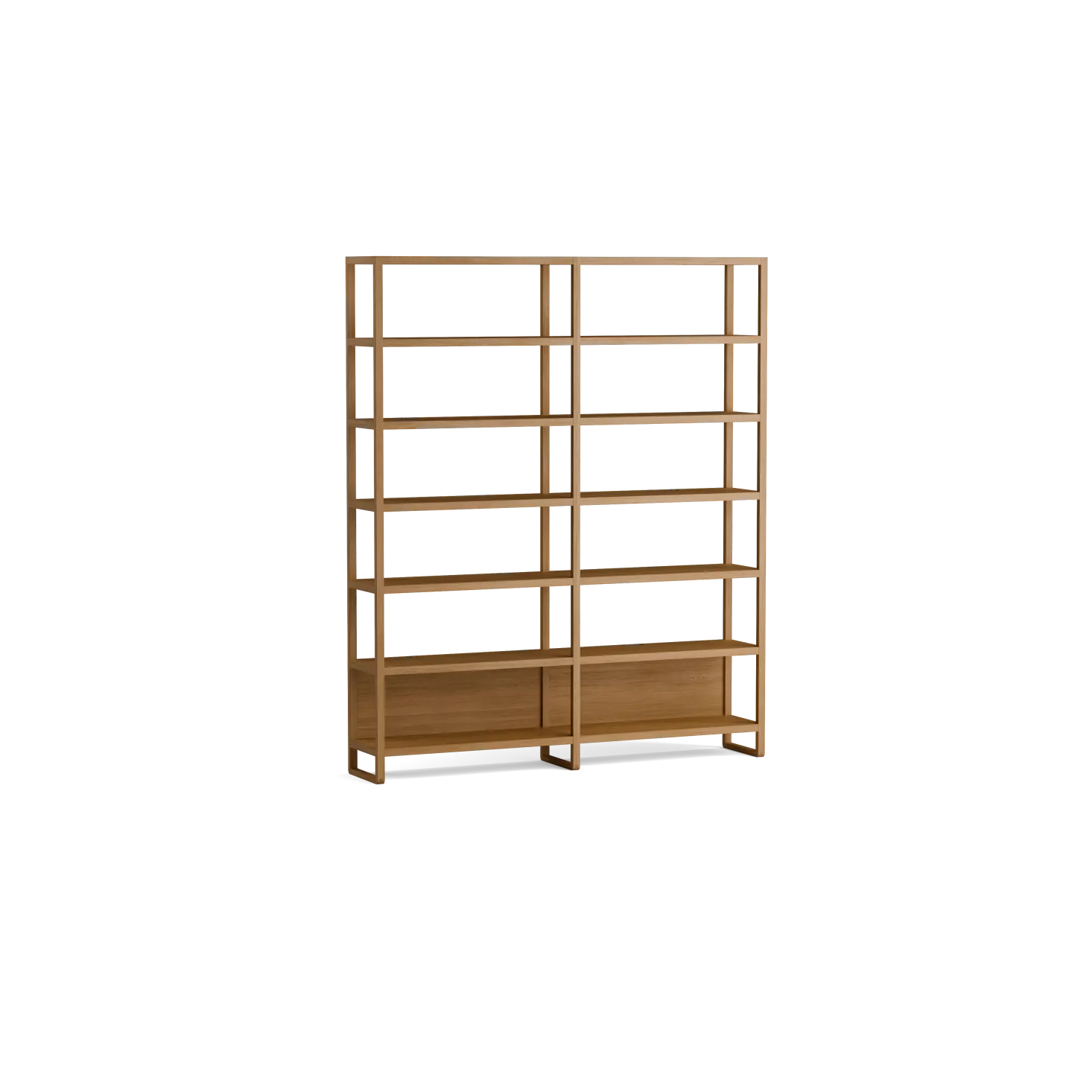 Regal QuintumVariante 5, B 1965 x T 360 x H 2350 mm (Eiche)