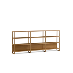 Regal QuintumVariante 10, B 2930 x T 360 x H 1255 mm (Eiche)