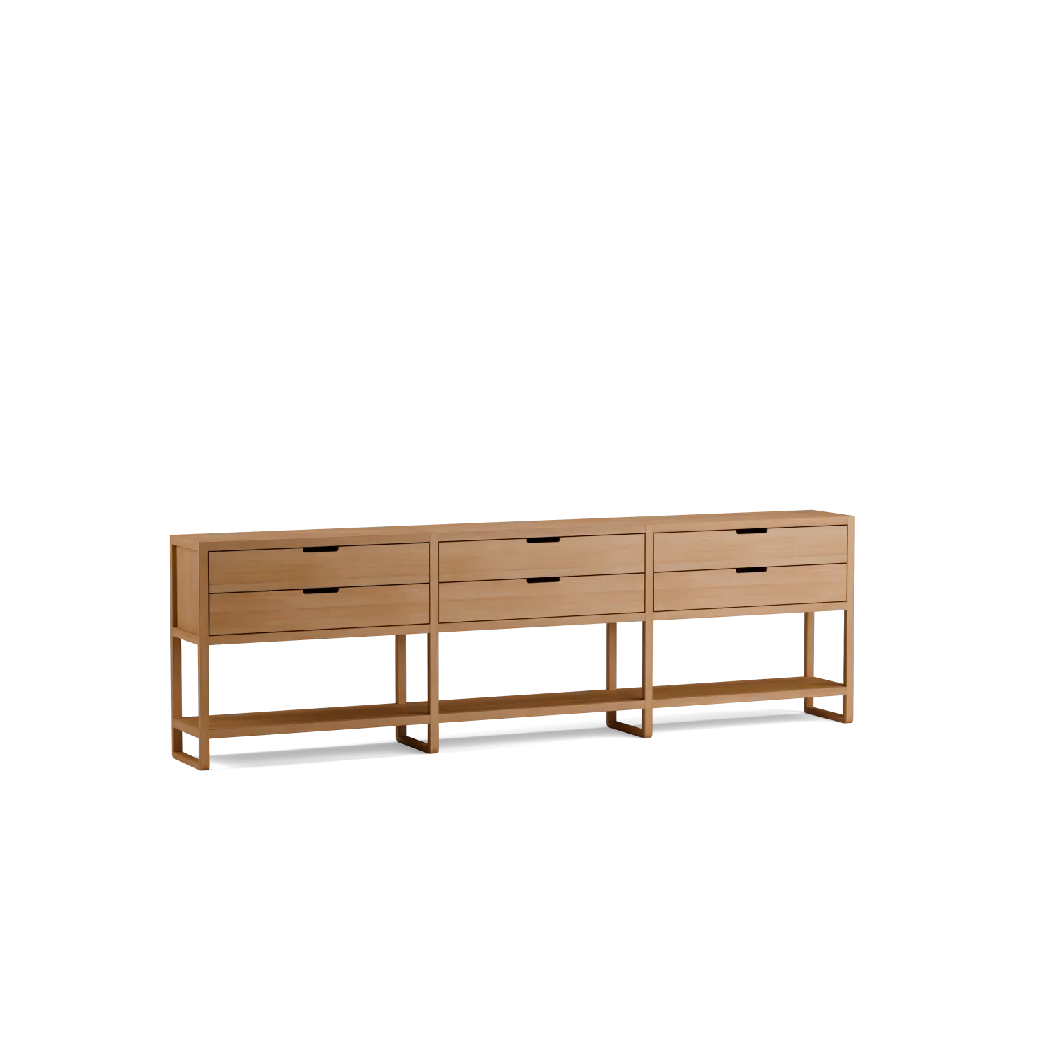 Regal QuintumVariante 8, B 2930 x T 360 x H 890 mm (Buche)