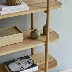 Regal Tonda(Buche, 6 Fächer)