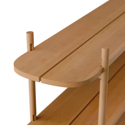 Regal Tonda(Buche, 3 Fächer)