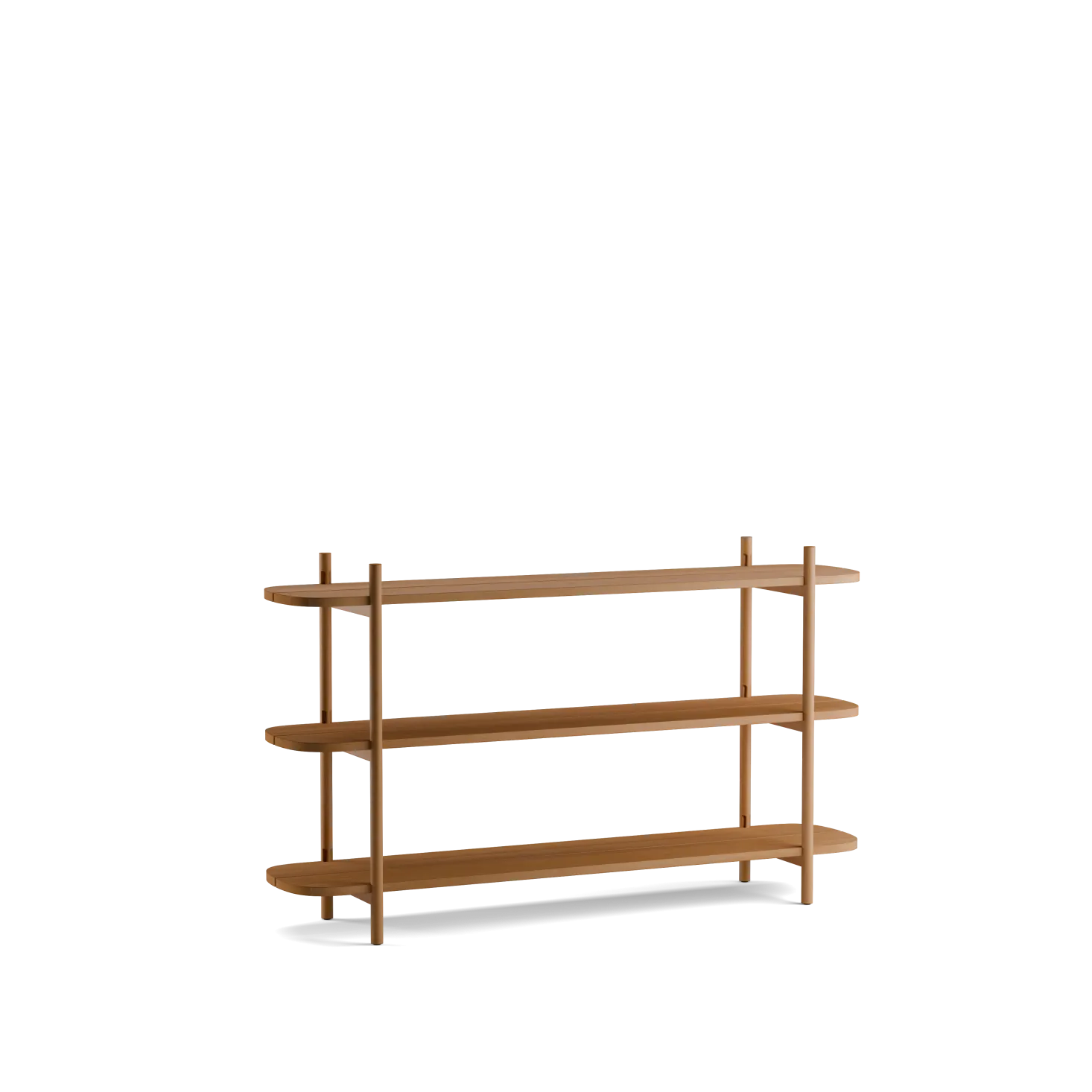 Regal Tonda(Buche, 3 Fächer)