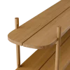 Regal Tonda(Eiche, 6 Fächer)