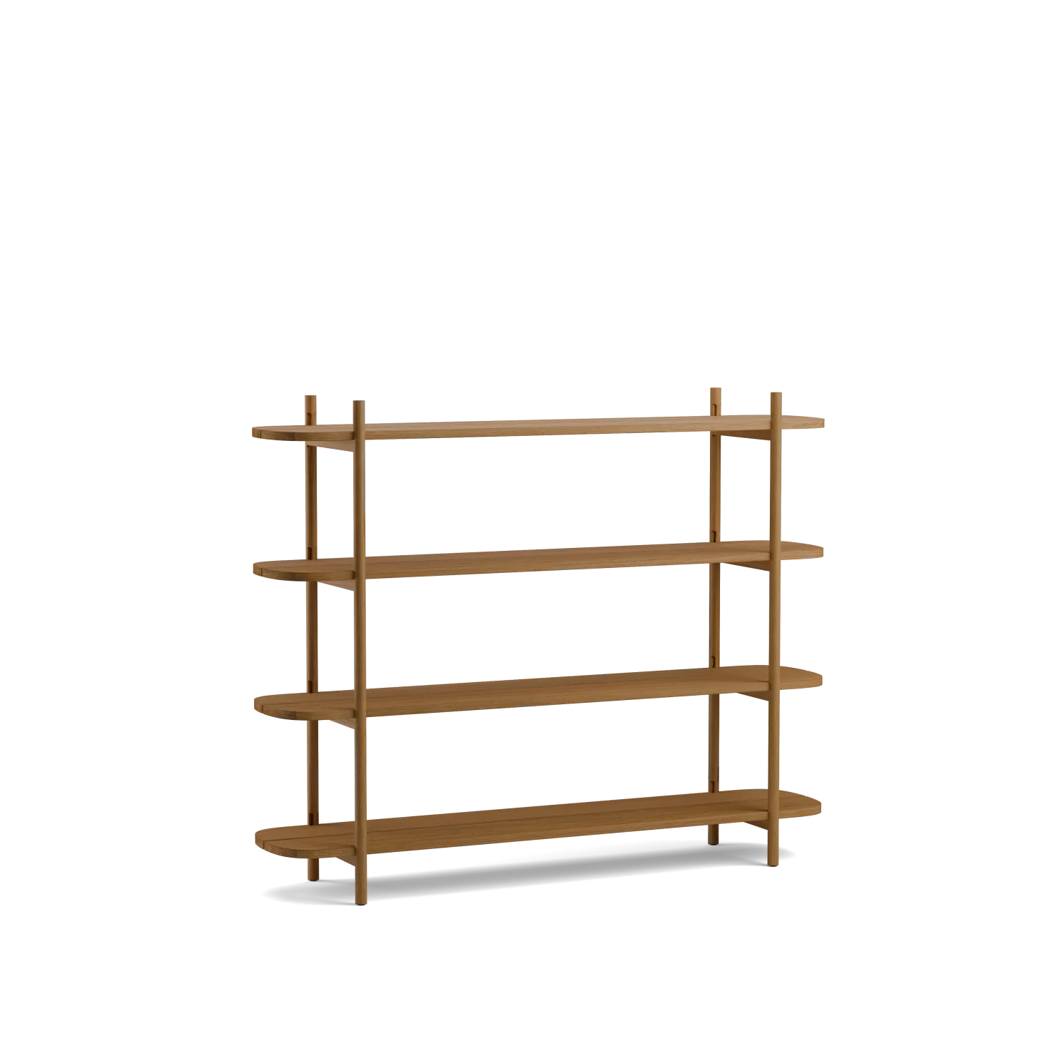 Regal Tonda(Eiche, 4 Fächer)