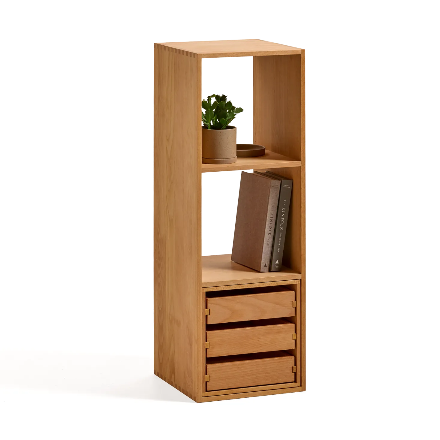 Regal Yunit Pur(Buche, 1 x 3 Fächer)