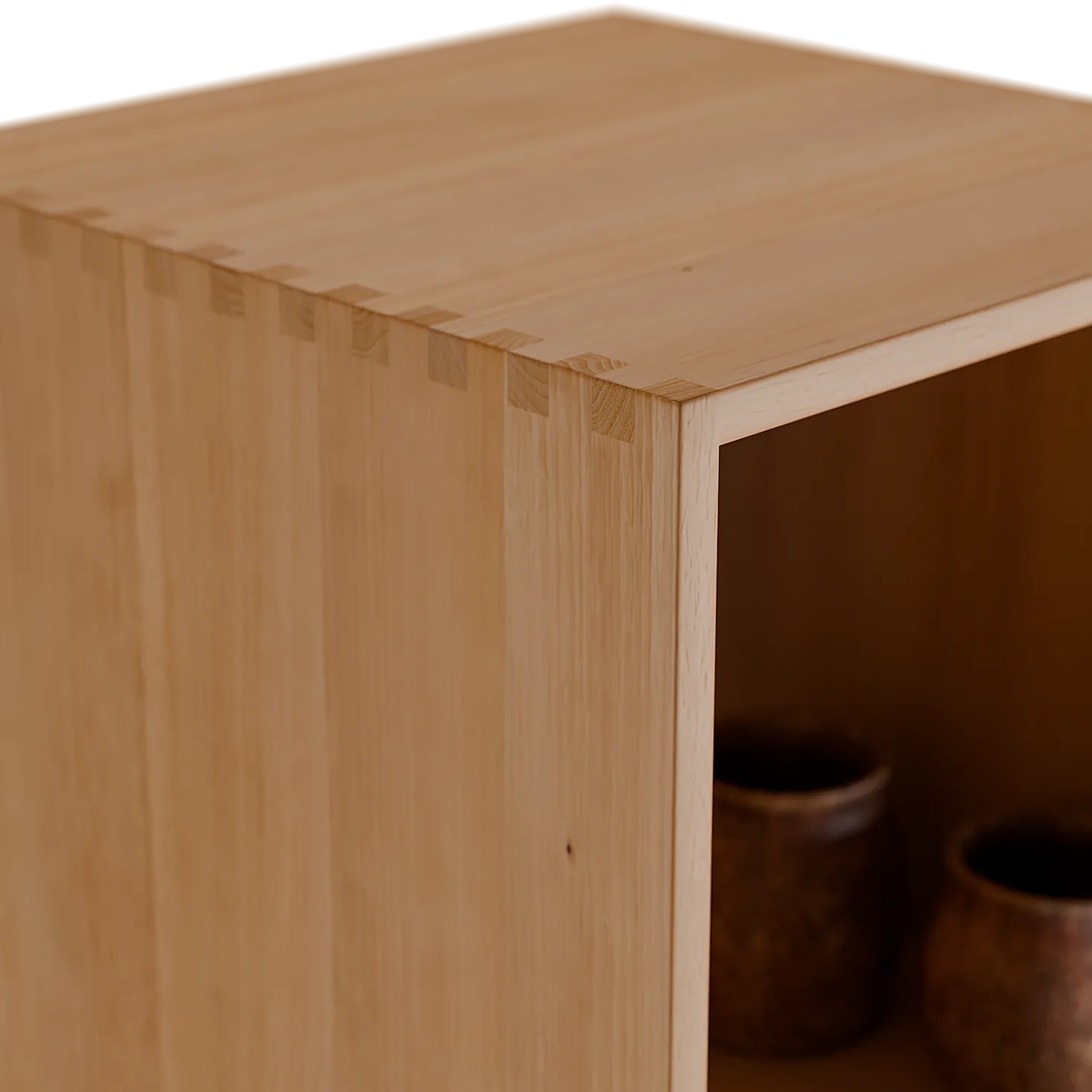 Regal Yunit Pur(Buche, 1 x 4 Fächer)