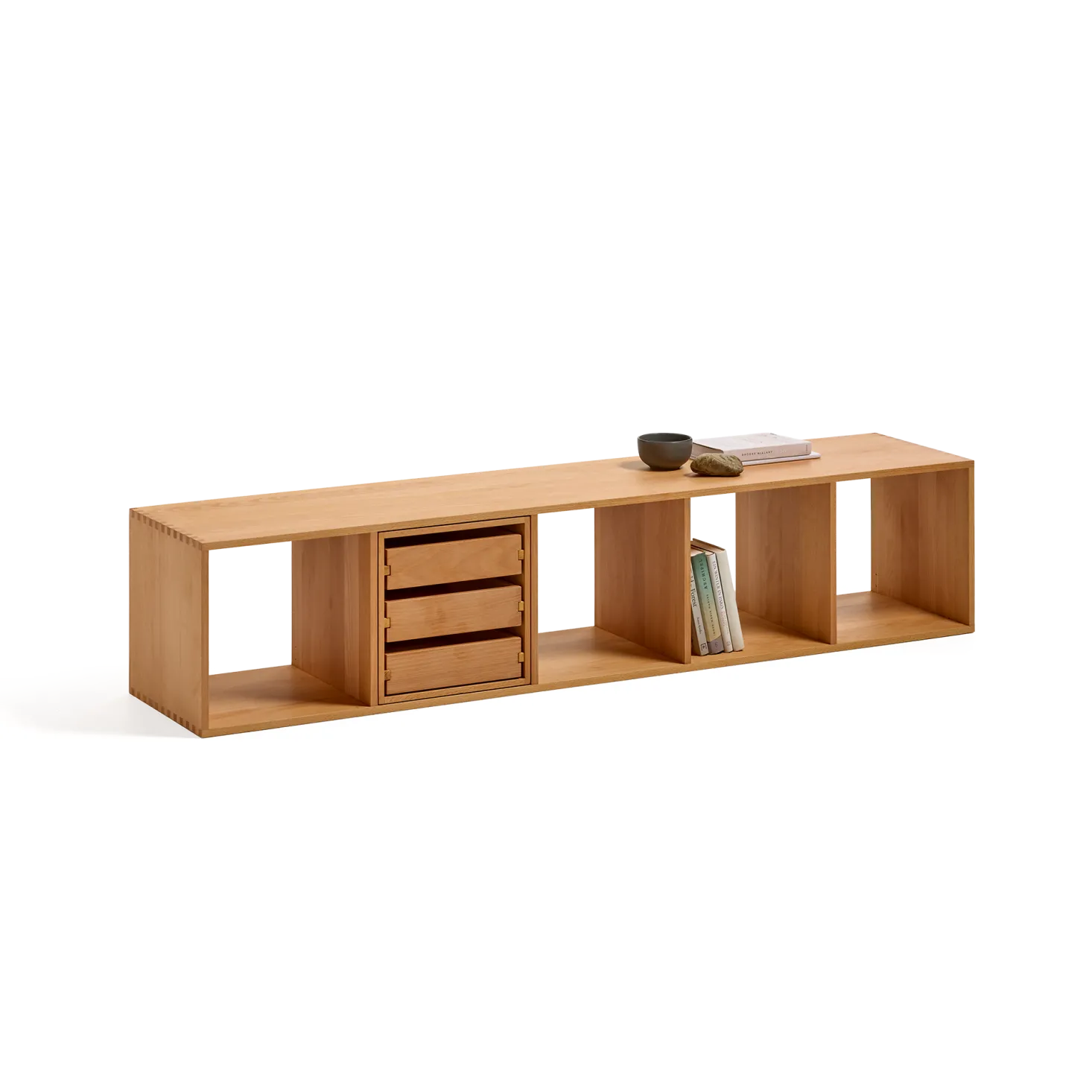 Regal Yunit Pur(Buche, 1 x 5 Fächer)