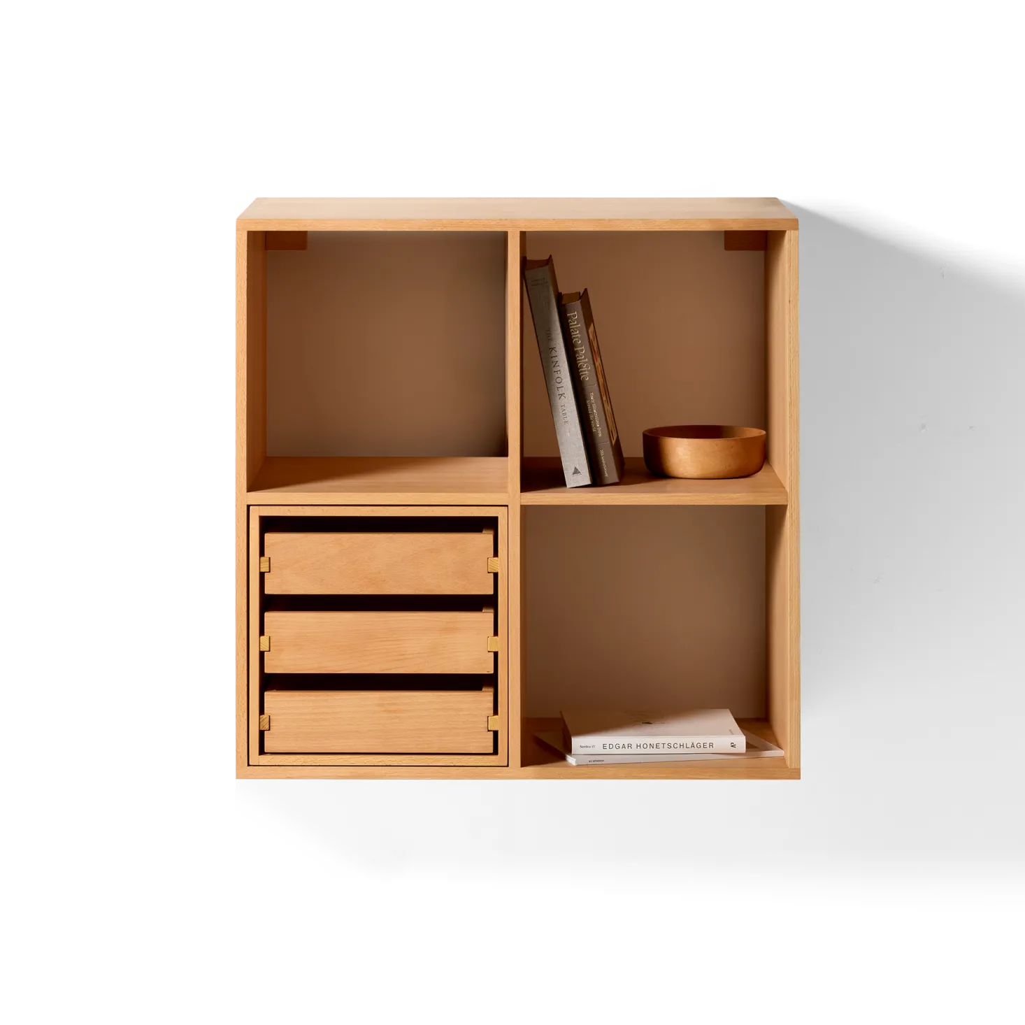 Regal Yunit Pur(Buche, 2 x 2 Fächer)