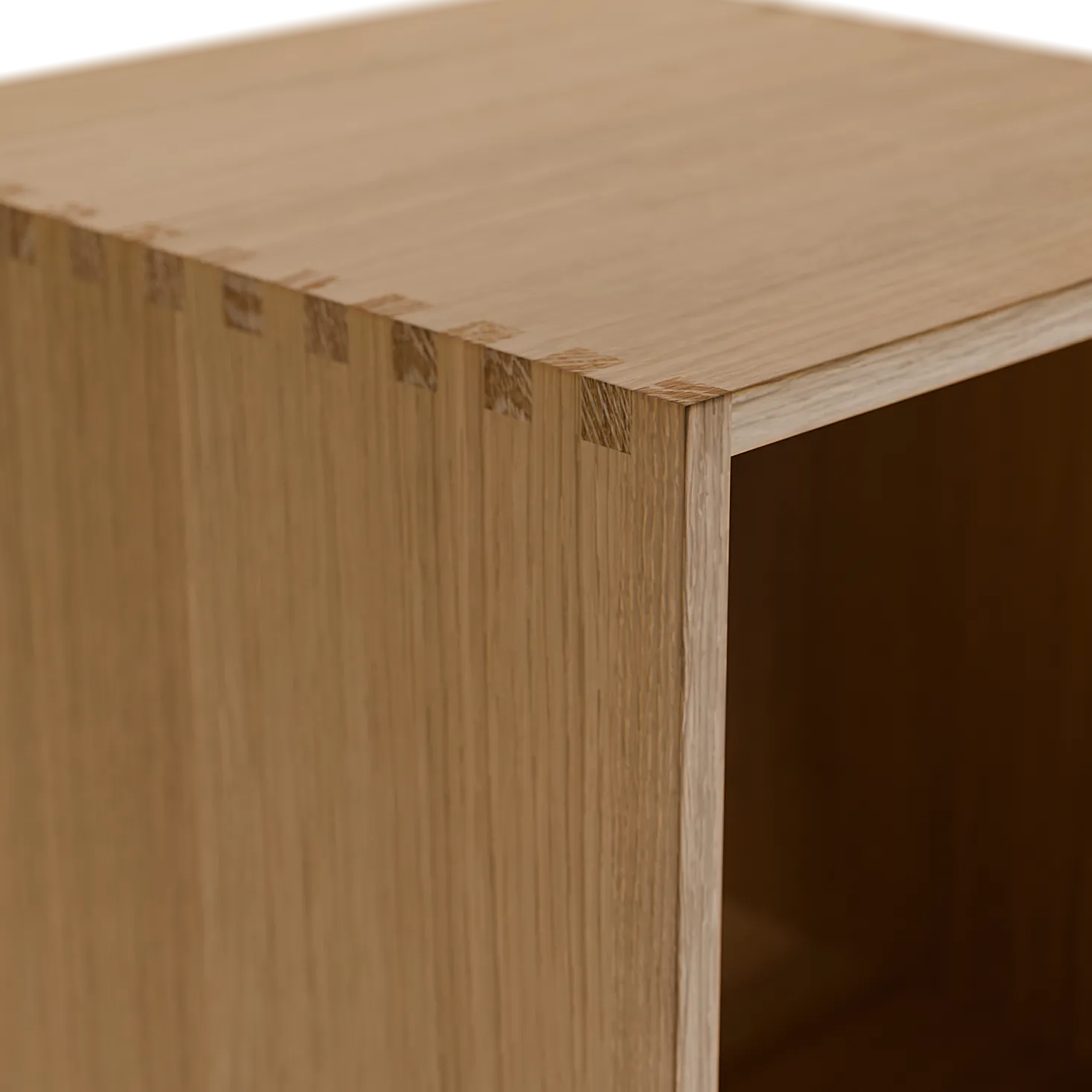 Regal Yunit Pur(Eiche, 1 x 3 Fächer)