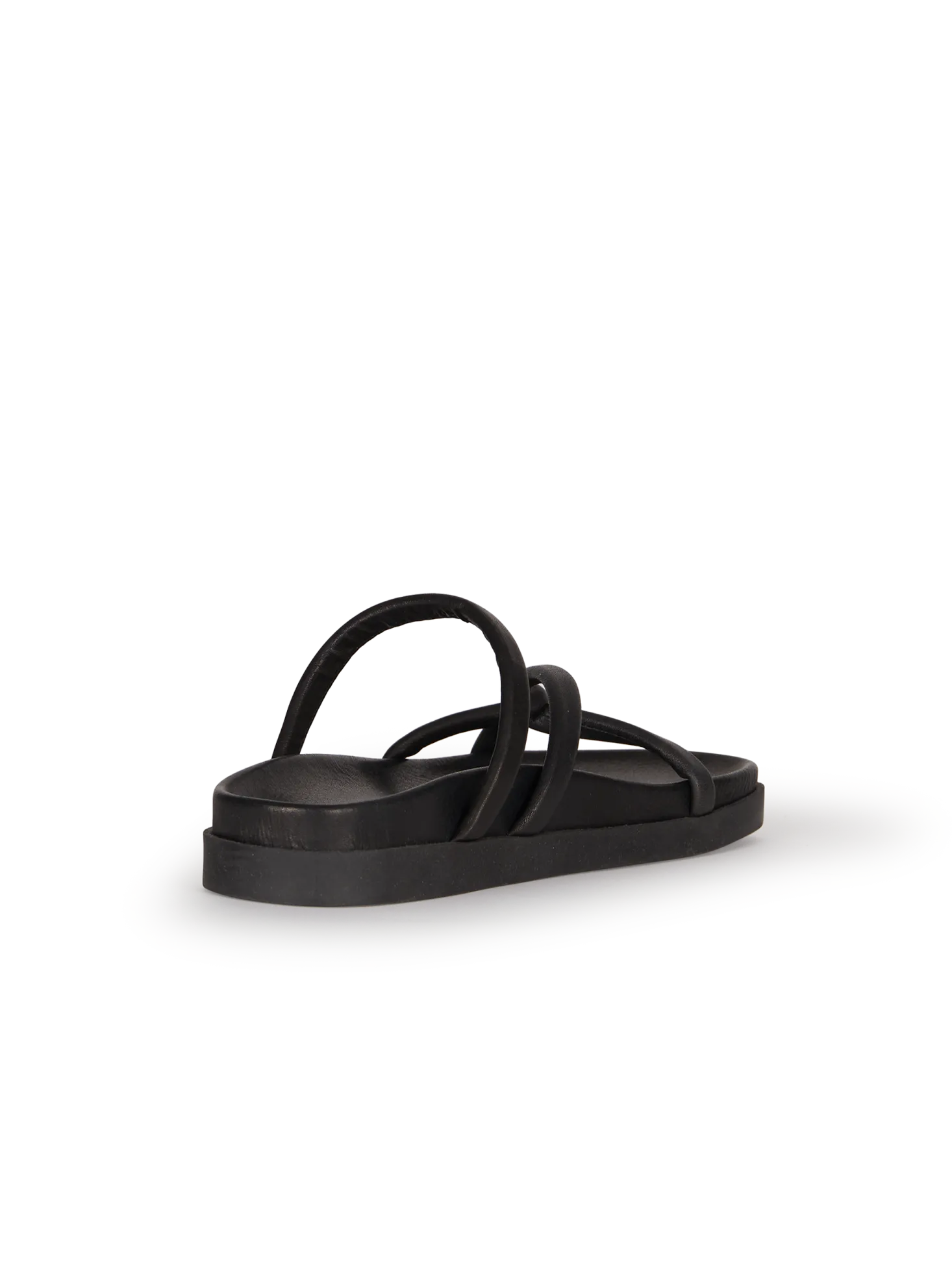 Riemchensandale aus Bio Leder(schwarz, 38)
