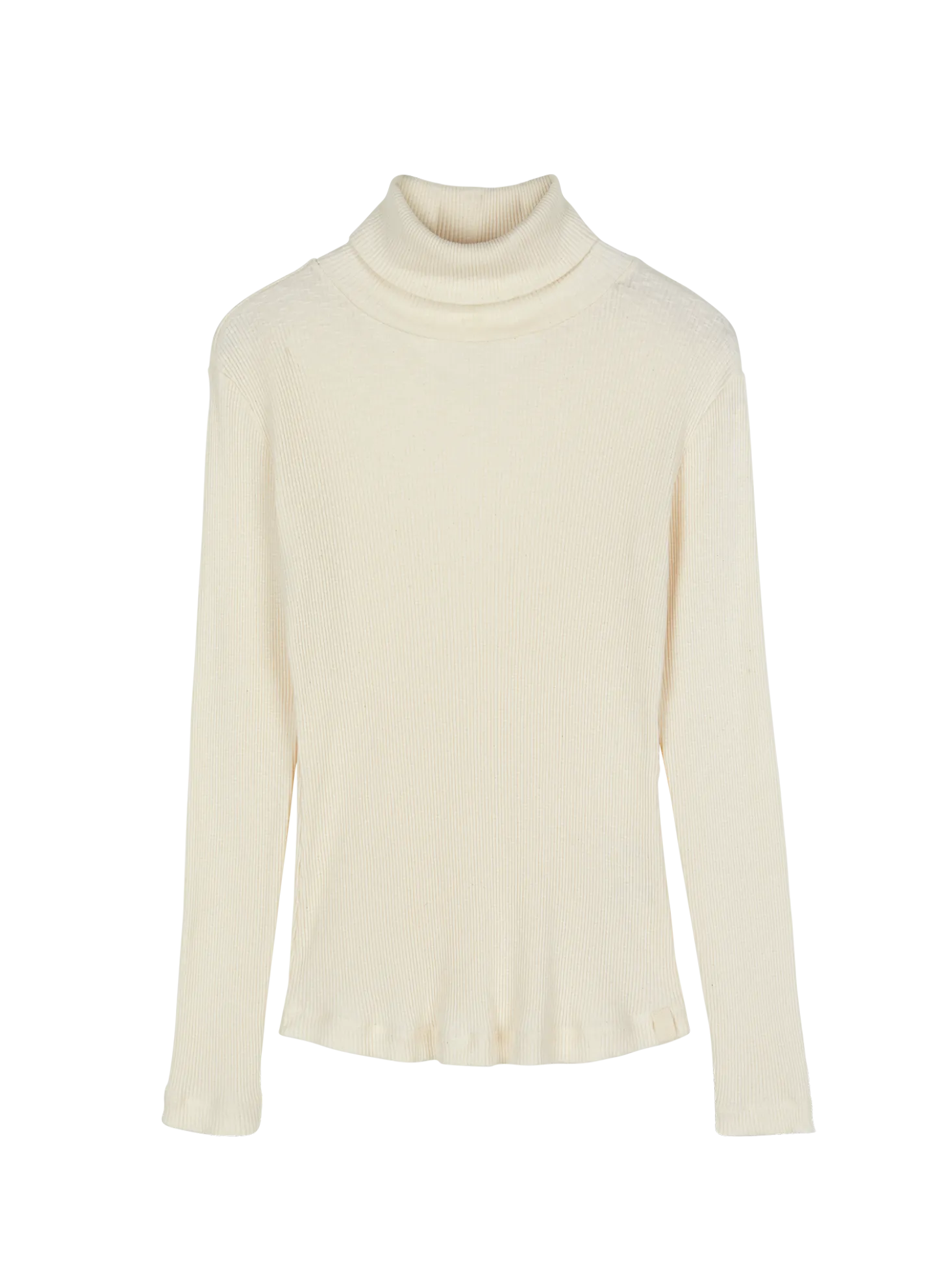 Rollkragenshirt aus Bio Baumwolle(natur, XXS)