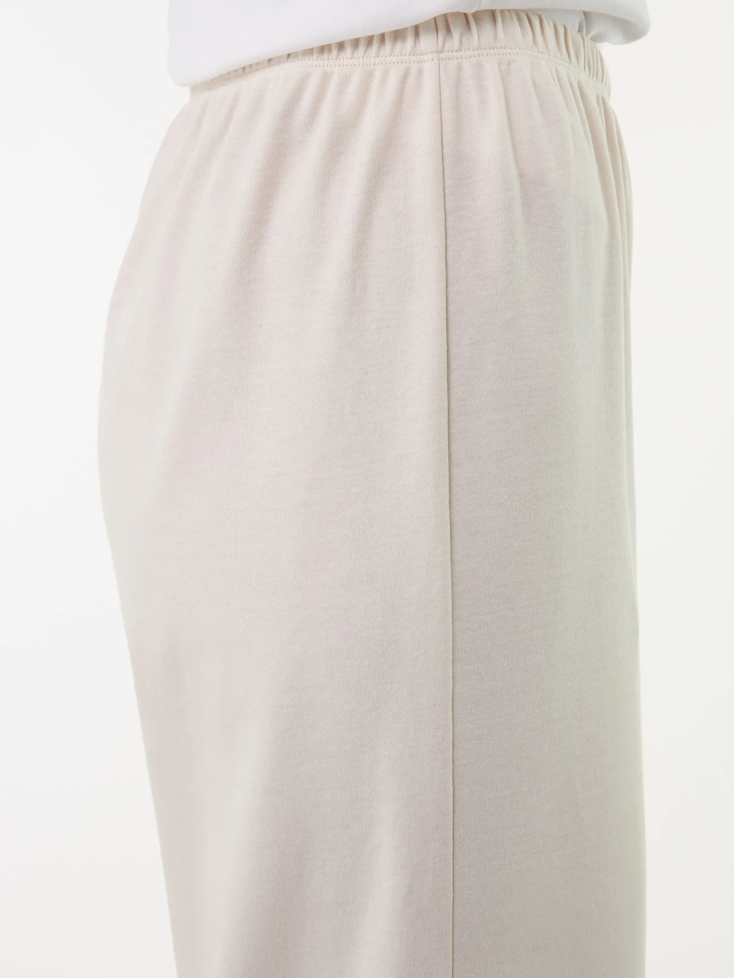 Schlafhose lang aus Bio Baumwolle(creme, XS)