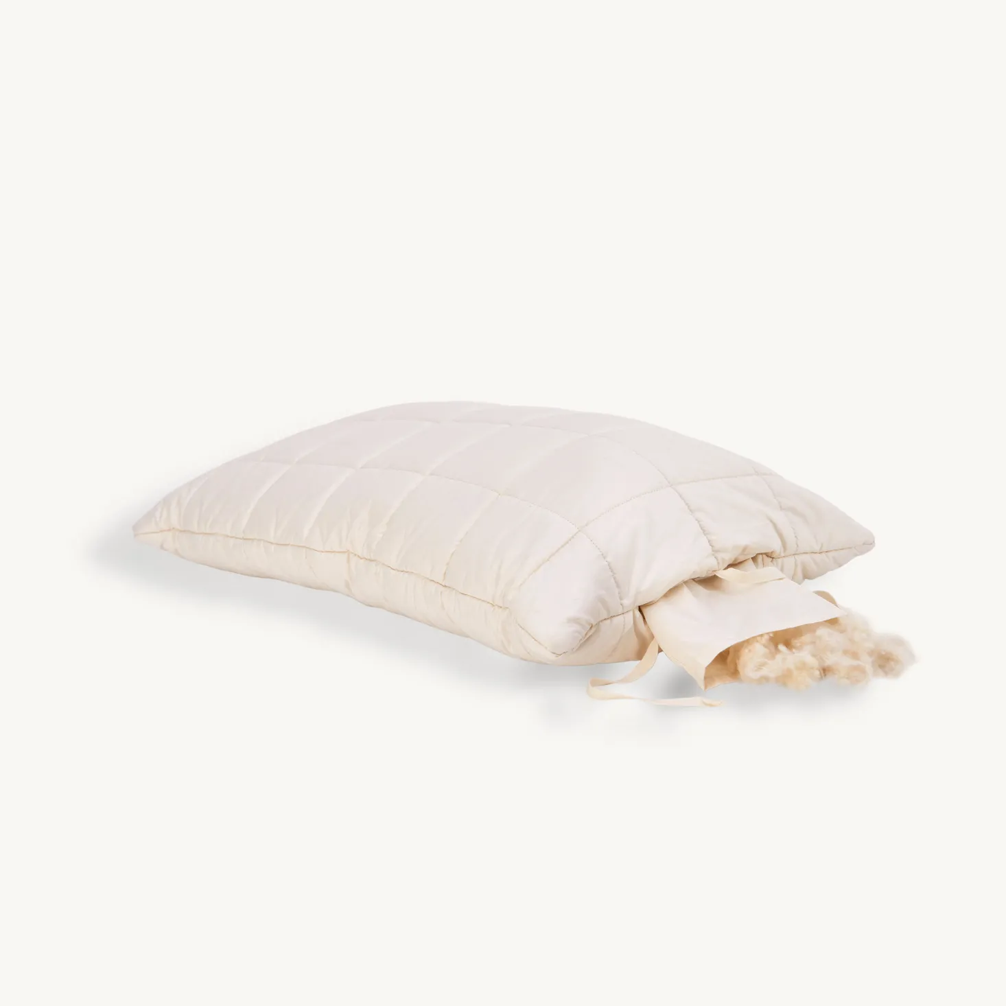 Schlafkissen "Das Geschmeidige Premium" Seide/SSW/Kapok(standard, 40 x 60 cm)