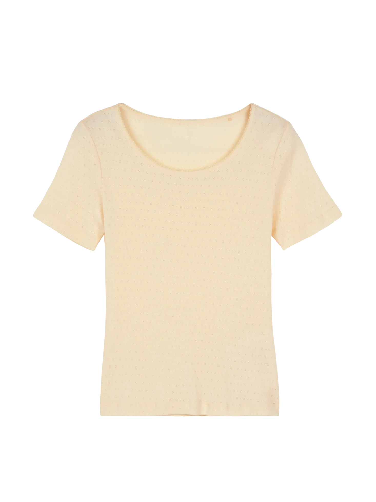 Schlafshirt aus Bio Baumwolle(vanille, XS)