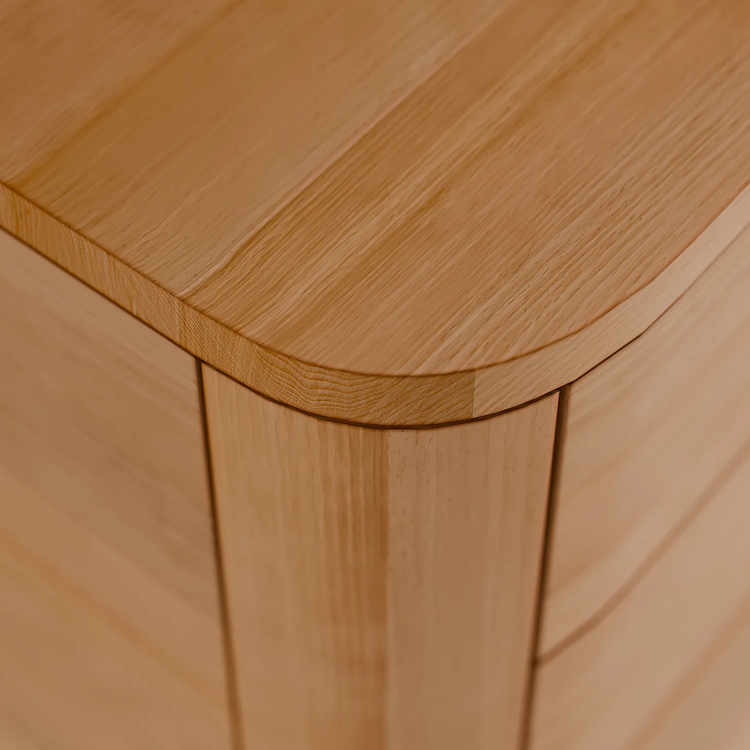 Schrank Tonda 6 LadenB 80 x T 42 x H 101,4 cm (Buche)