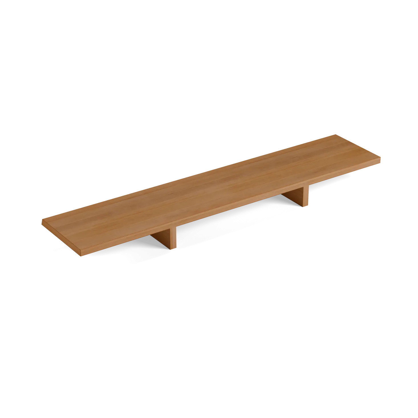 Schreibtisch Pureto Fach mit Unterteilung B 93,5 x T 19,8 x H 7,8 cm (Buche)