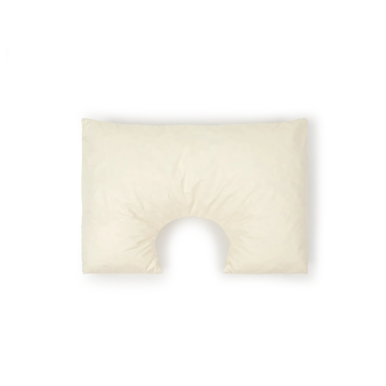 Schulterkissen mit Ausnehmunggefüllt mit Latexflocken (40 x 60 cm)