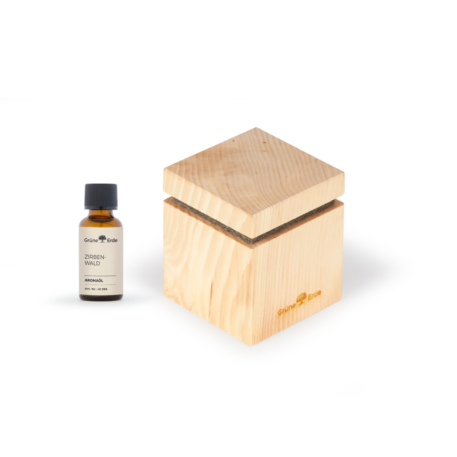Set: Zirbenduftspender + Zirbenwald Aromaölmischung