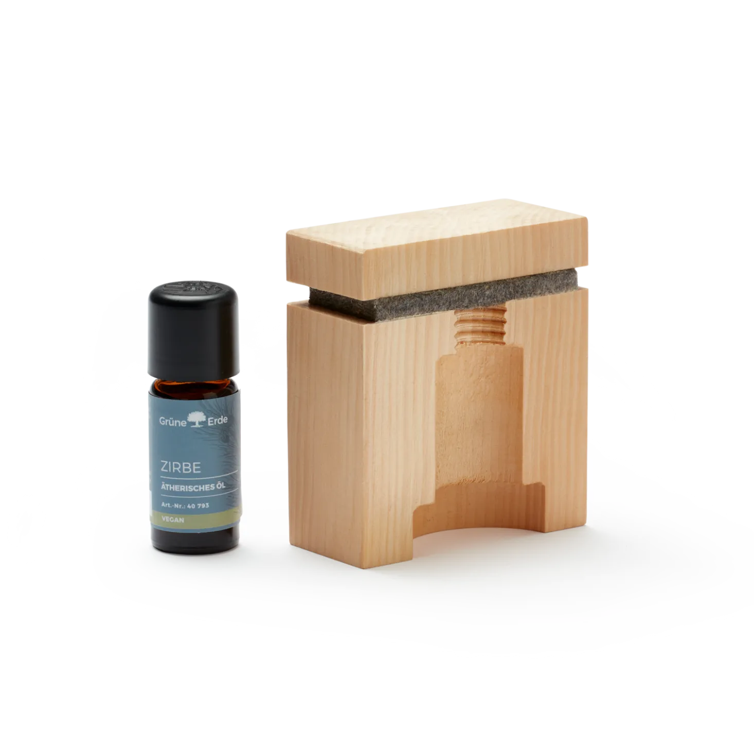 Set: Zirbenduftspender + Zirbenwald Aromaölmischung