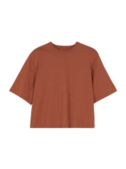 Shirt aus Bio Baumwolle(bernstein braun, S)