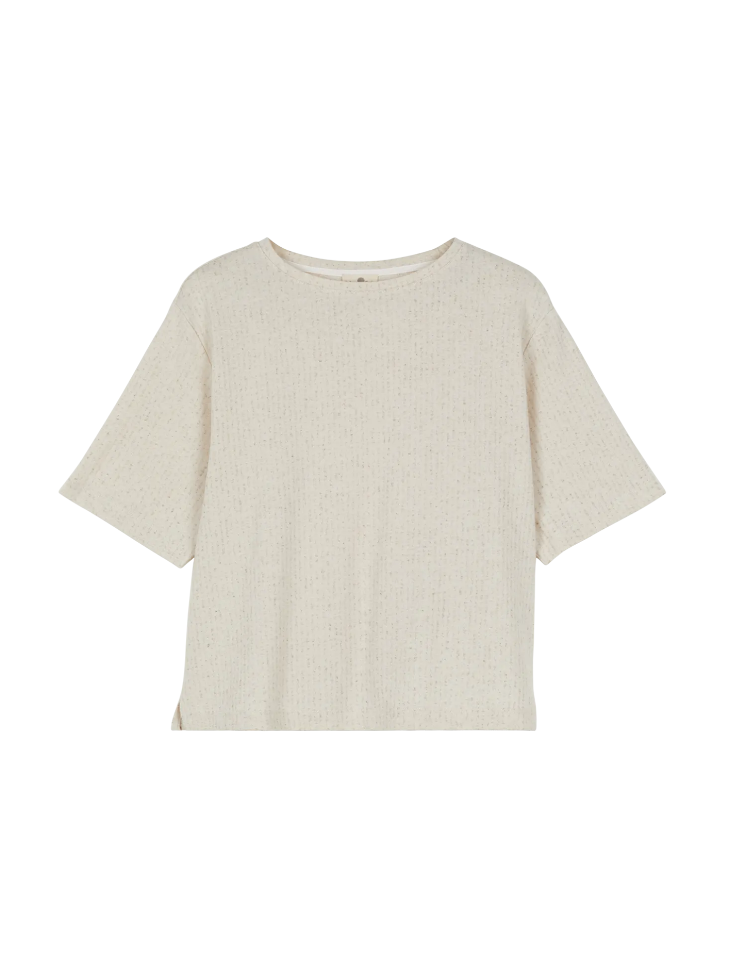 Shirt aus Bio Baumwolle und Leinen(natur, M)